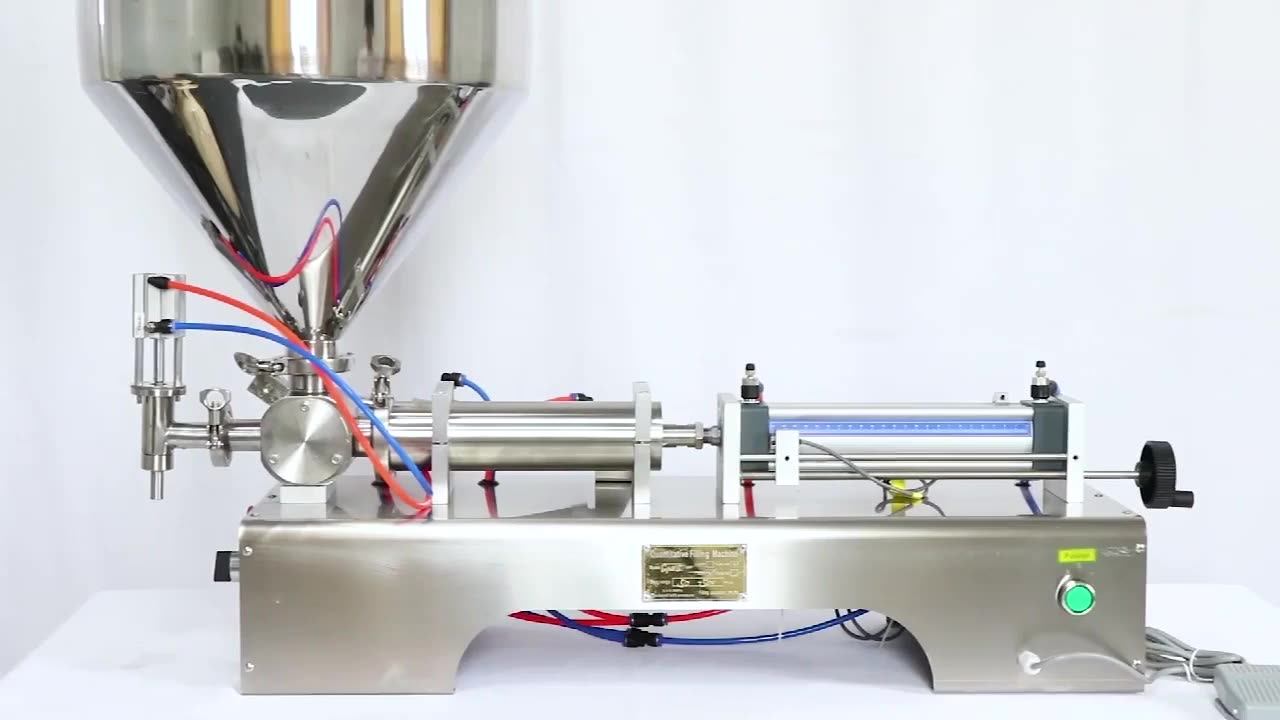 Fm200 Filling Machine Semiauto Filling Machines For Liquid Tabletop