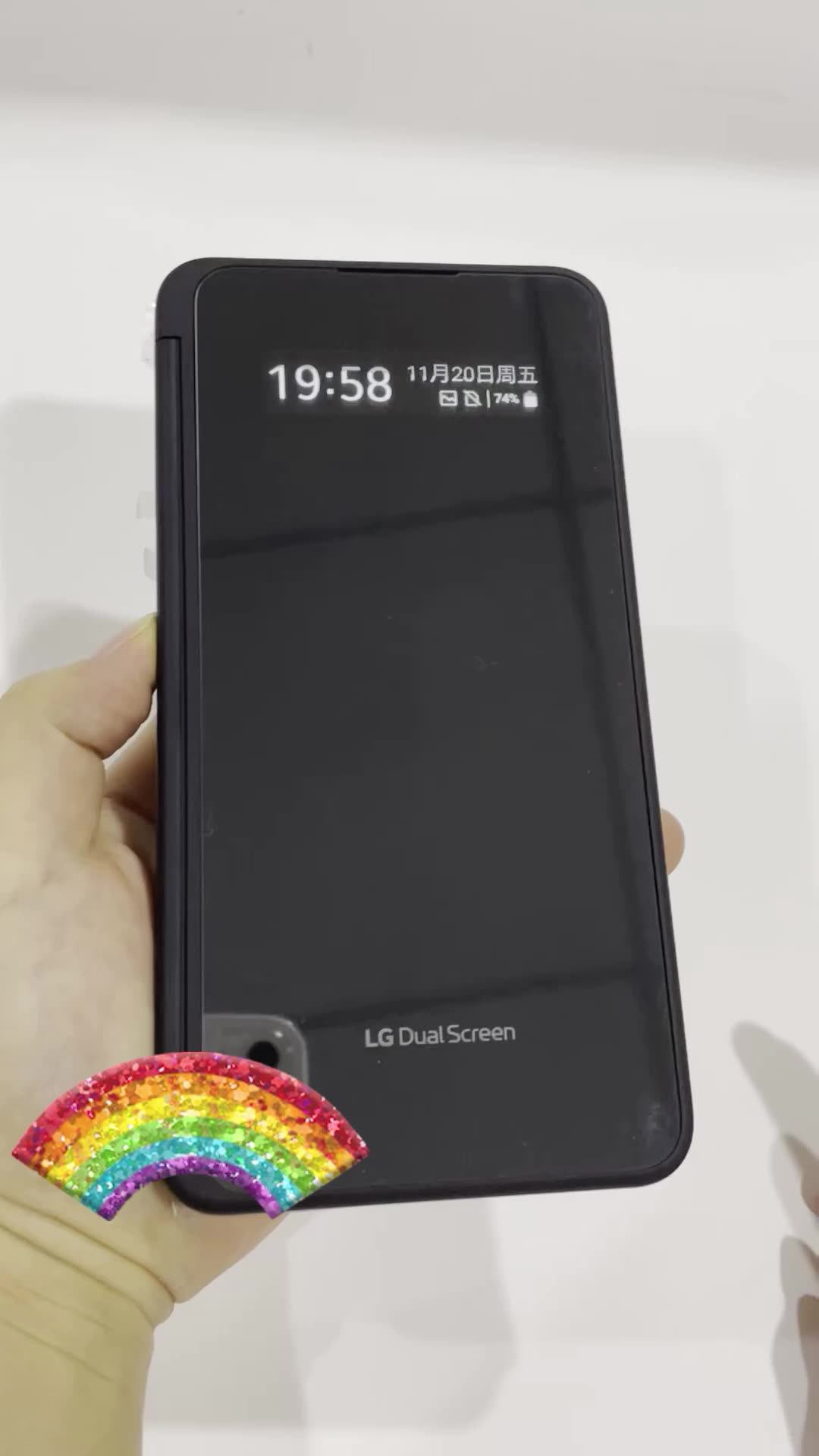 Secondary Screen For LG V50S ThinQ 5G, For LG G8X LCD Dual Display