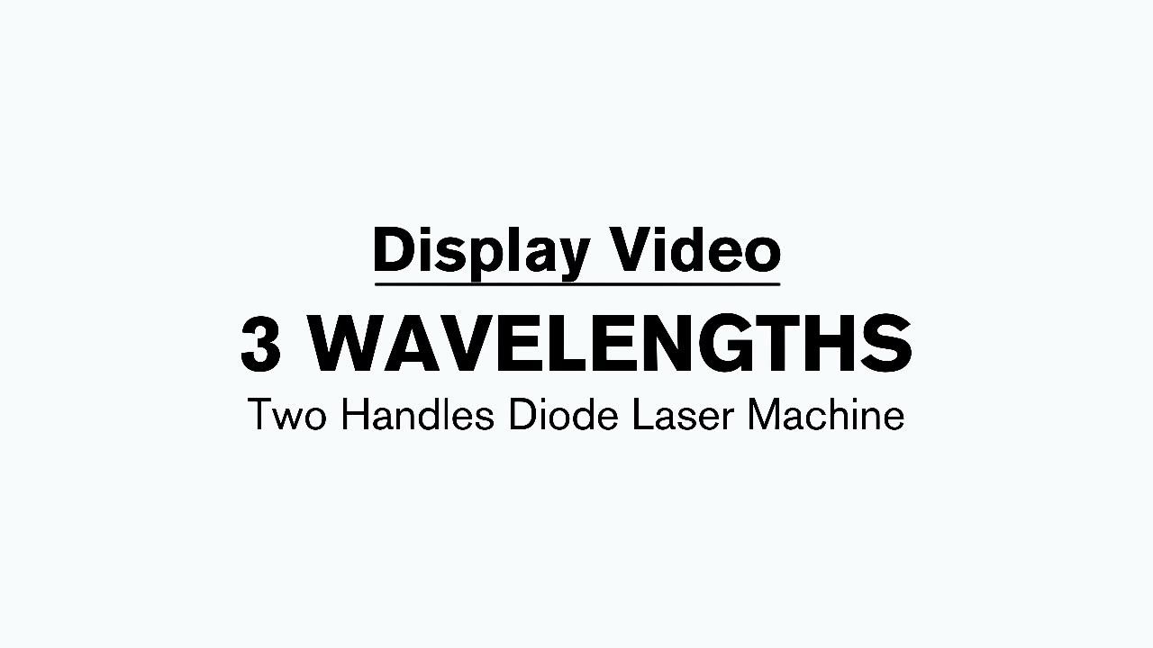 Perfectlaser 2 Handle Permanent Hair Remover Diode Laser Hair Removal