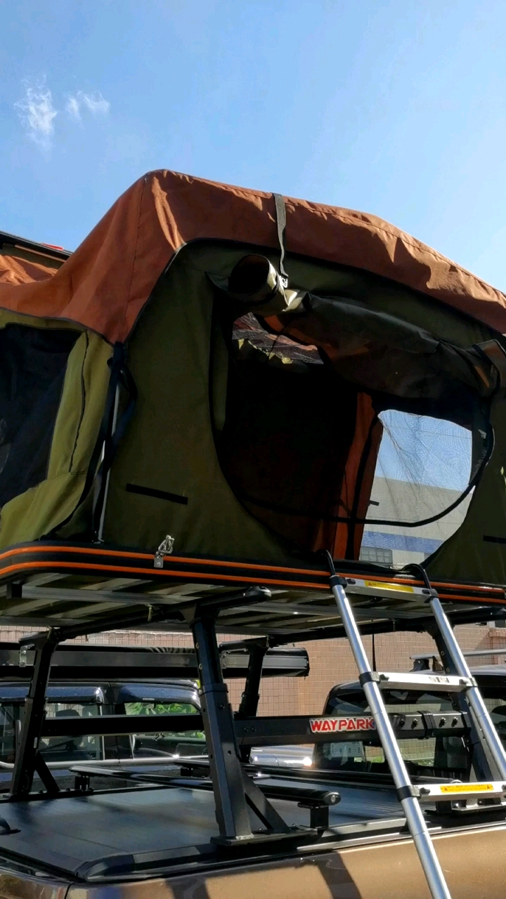 New Style Aluminum Soft Shell automatic hard shell roof top car rooftop