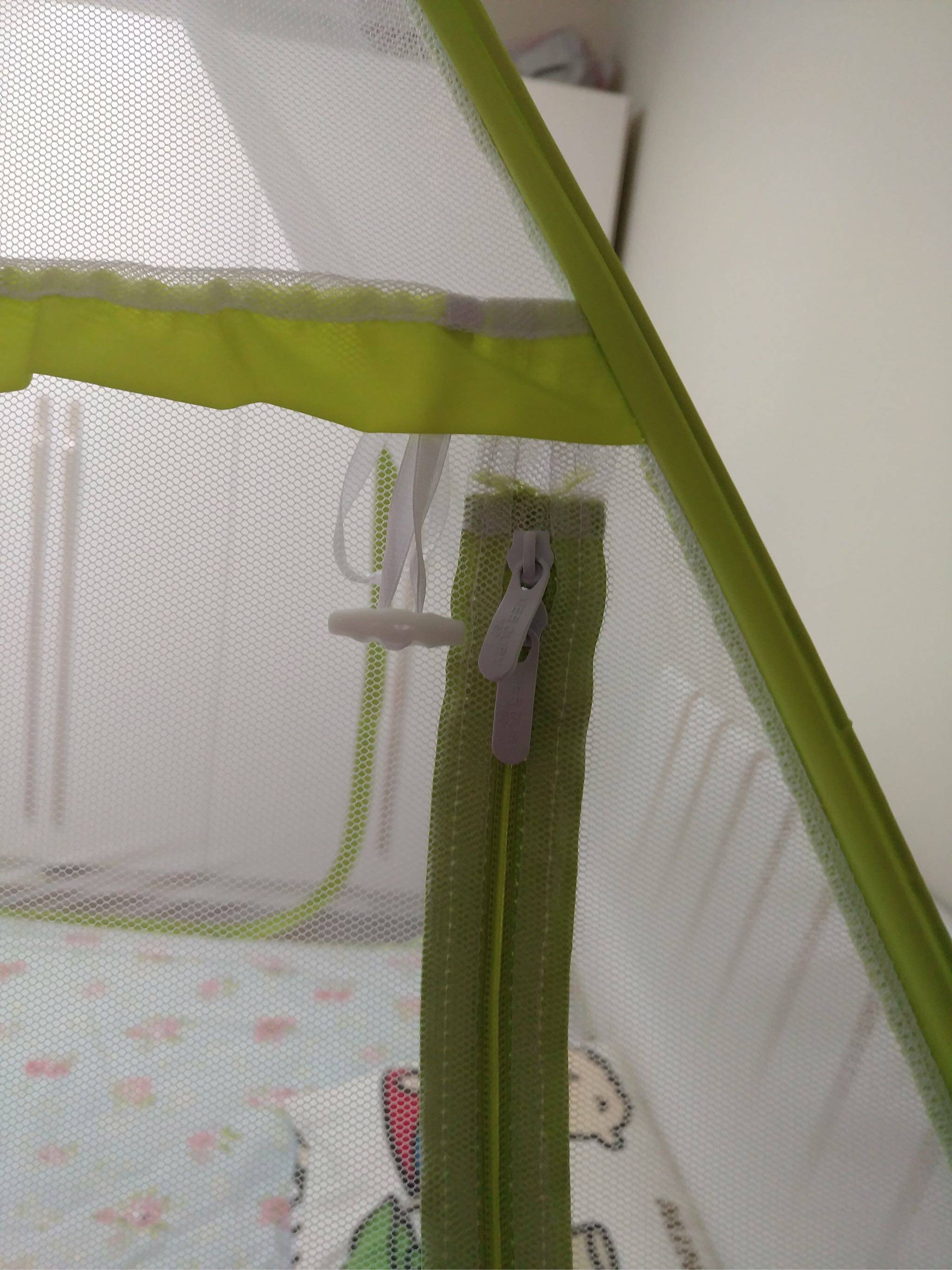 水星家纺淸律可折叠圆顶蒙古包蚊帐