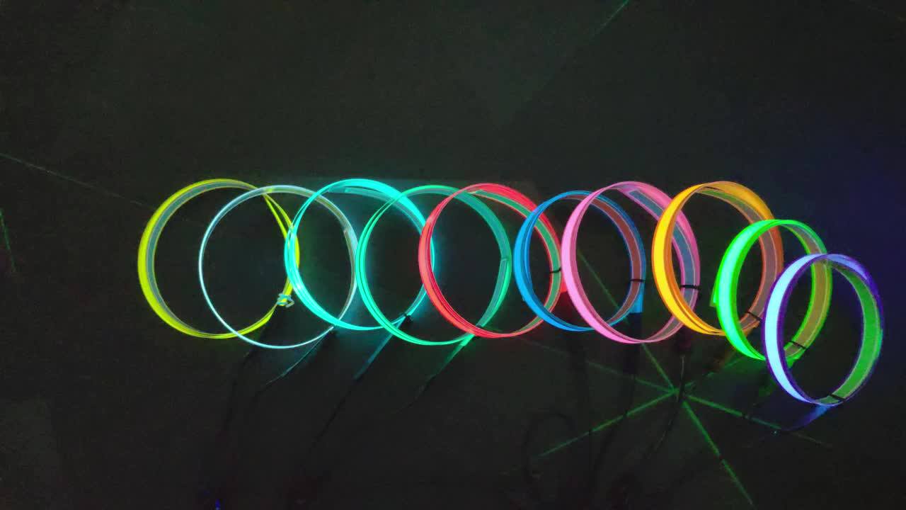 Factory Price Waterproof Cuttable Flashing Tape Rgb El Light Tape In