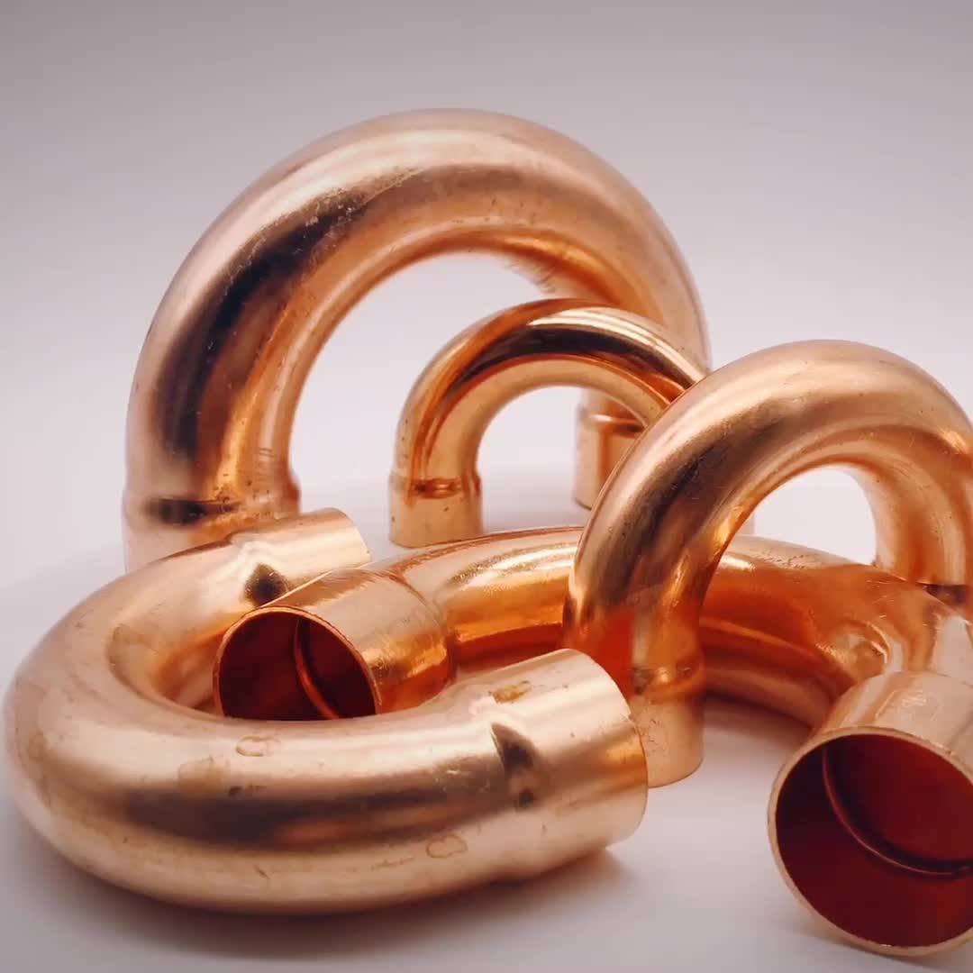 2019 180 Degree Copper U Bend Connector Pipe Fitting Copper Elbow Buy