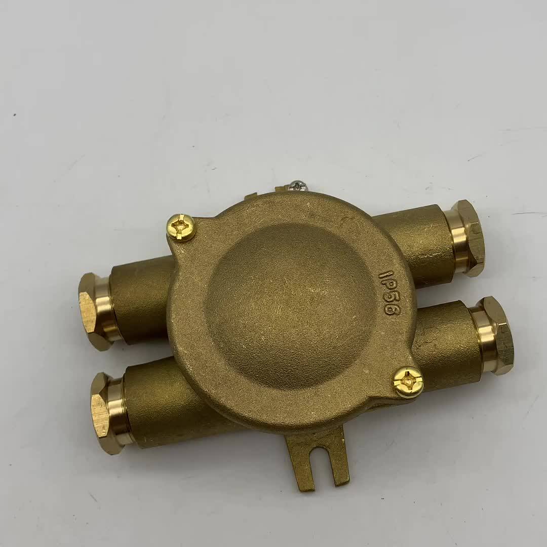 Jxh402 Marine Boat Electric Connectors Explosionproof Junction Box