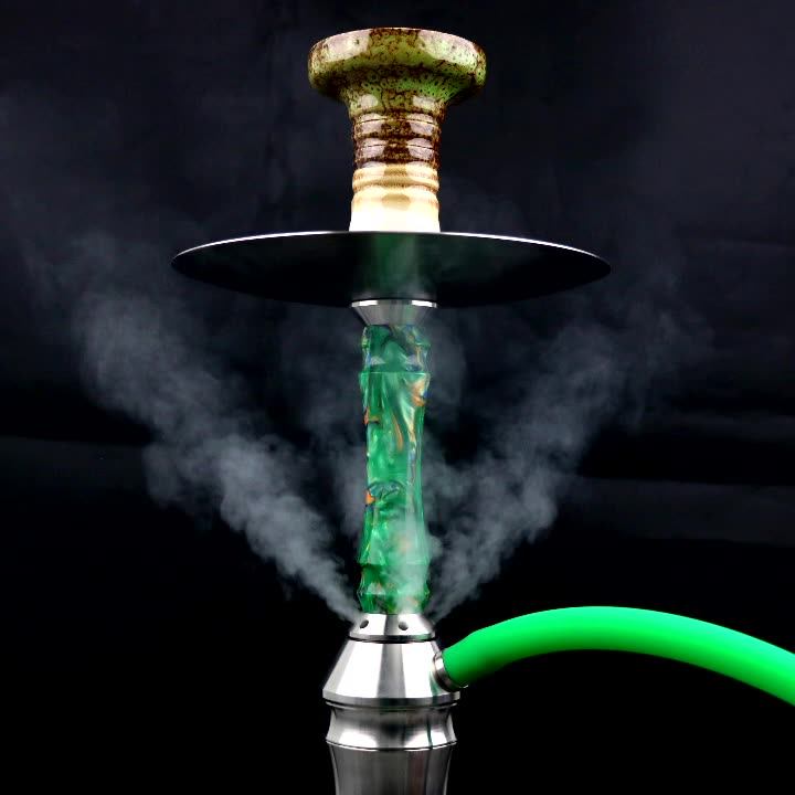 Factory Price Stainless Steel Hookah Shisha With Difference Color Vase