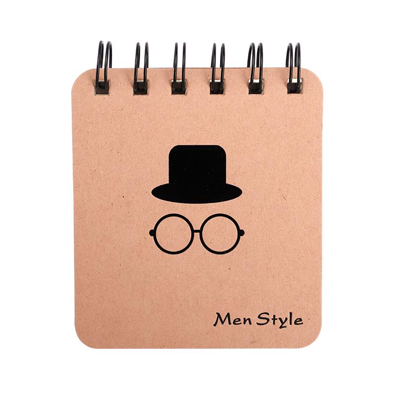 Simple pocket-sized English word prize note pad