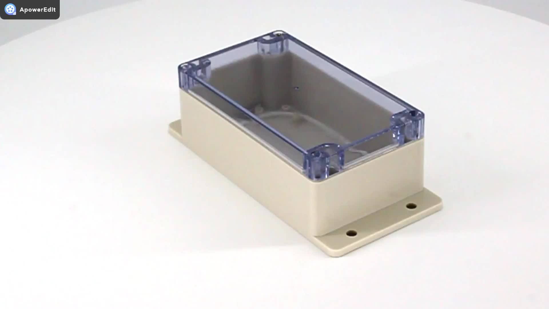 Transparent Ip65 Abs Waterproof Electrical Junction Box Plastic