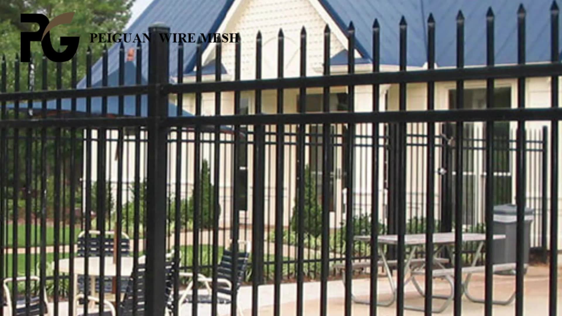 Thailand Market Hot Sale Easily Assembled Metal Fence Panels Steel