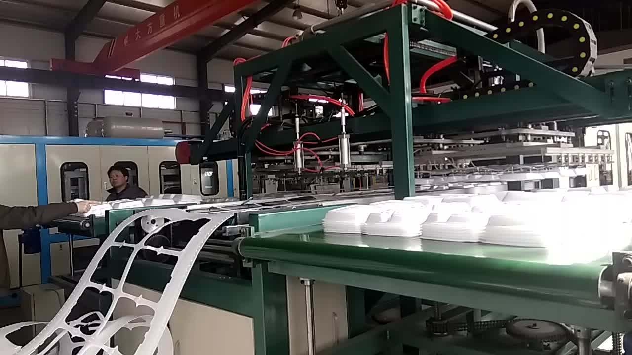 Disposable Foam Plates Making Machine Ps Foam Food Container Production