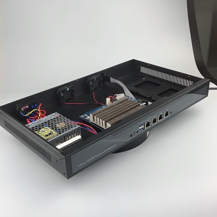 J1900 1u Rack Industrial Case 1900 Quad Core Firewall Mini Pc