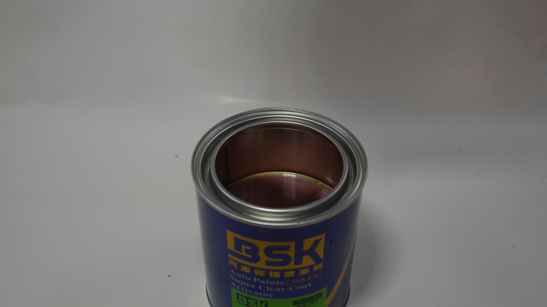 Bs307 Special Offer Car Base Paint Chart Sample 1k Brilliant Color