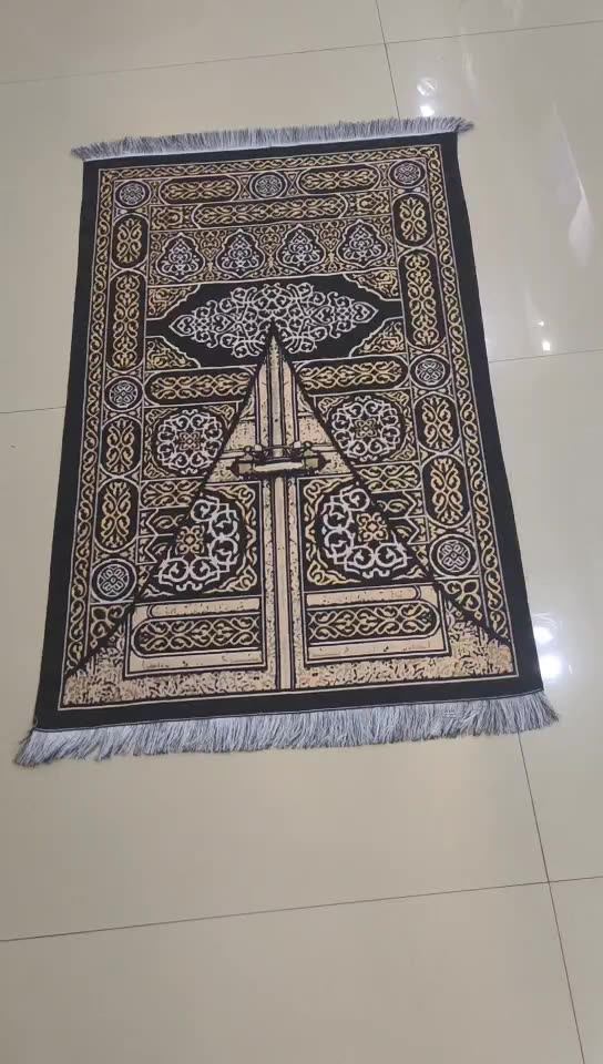 Factory Wholesale Portable Muslim Islamic Prayer Mat Turkey Anti Slip