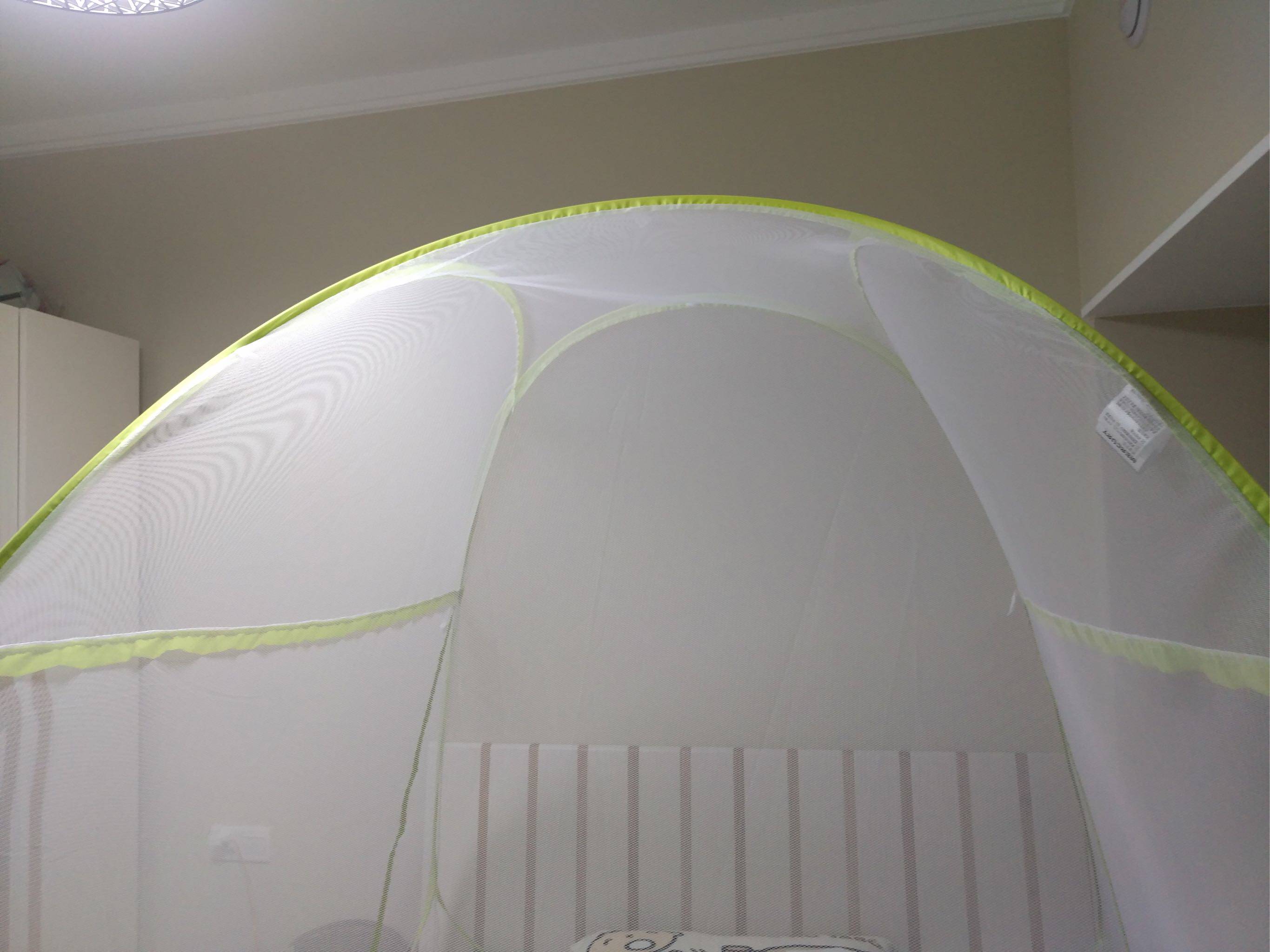 水星家纺淸律可折叠圆顶蒙古包蚊帐