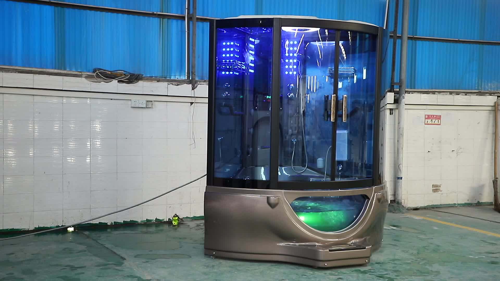 Bathroom Double Steam Shower Room Massage Showers With Tv Buy Steam