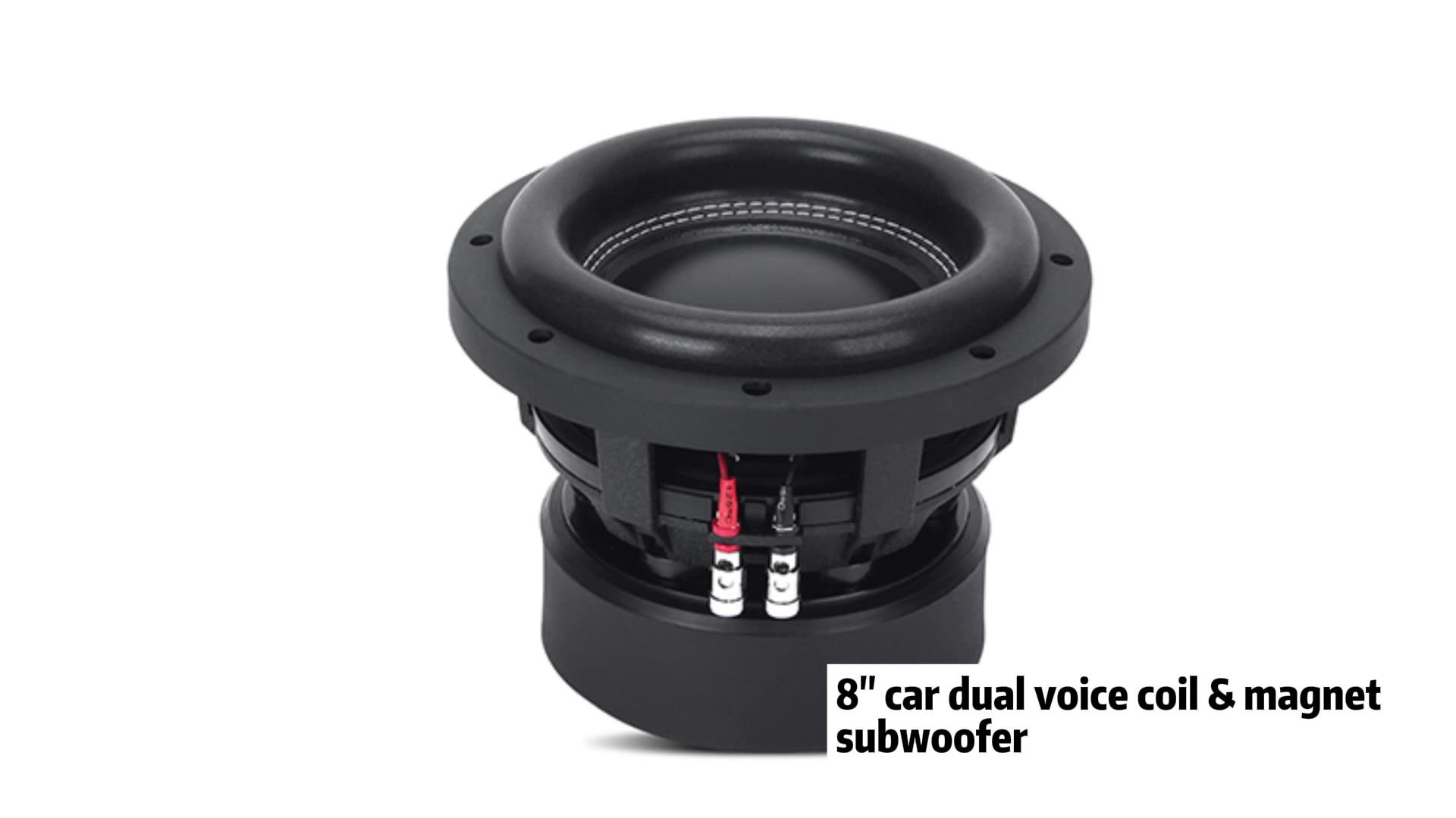 8 Car Bass Powered Speakers Subwoofer 6 6.5 Inch 500w Rms Subwoofer