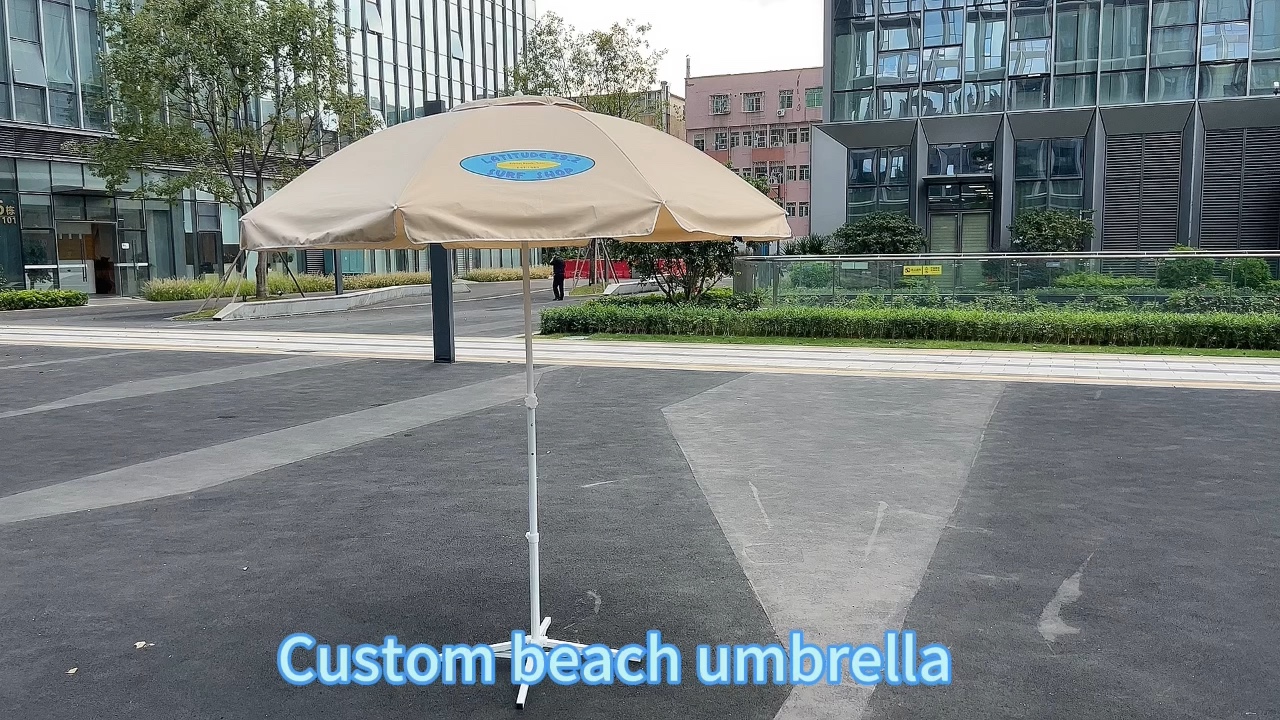 Hot Sell High Quality Custom Logo Printed Parasols Outdoor Beach