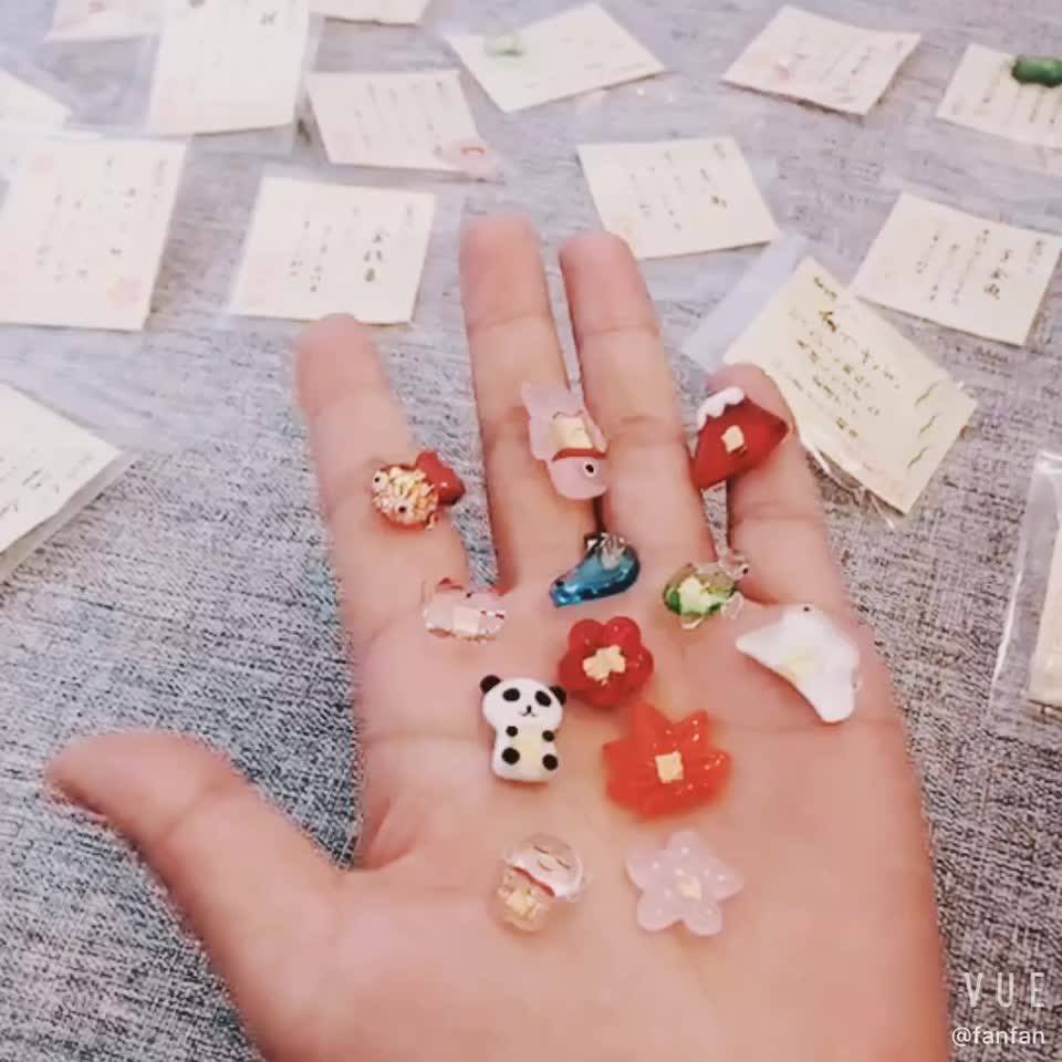 京都直邮！这款金箔招财猫钱包御守也太治愈了吧！💸✨_手机挂件_淘宝数码网