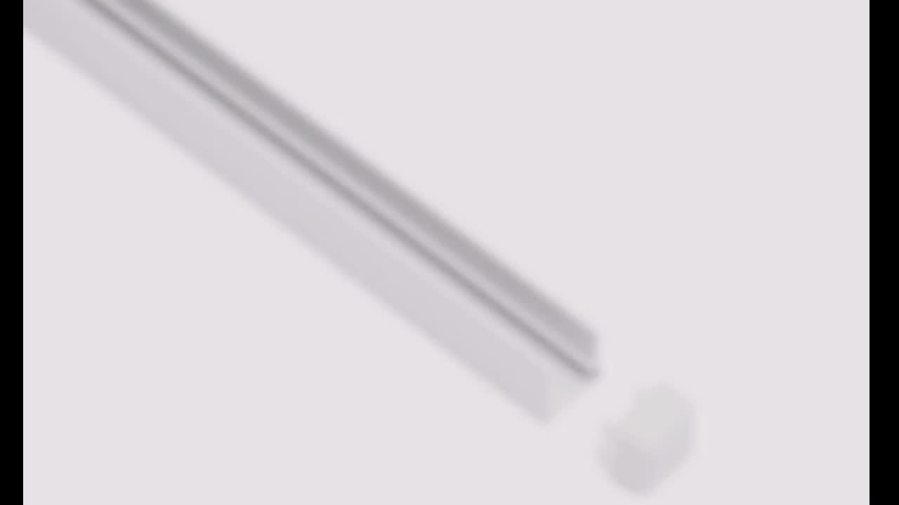 New Design Slim Led Aluminum Extrusion U Profile For Glass Channel T