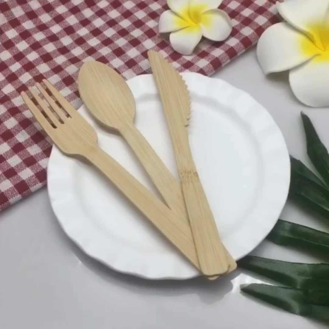 Disposable Bamboo Knife Fork Spoon Buy Bamboo Cutlery Set,Reusable