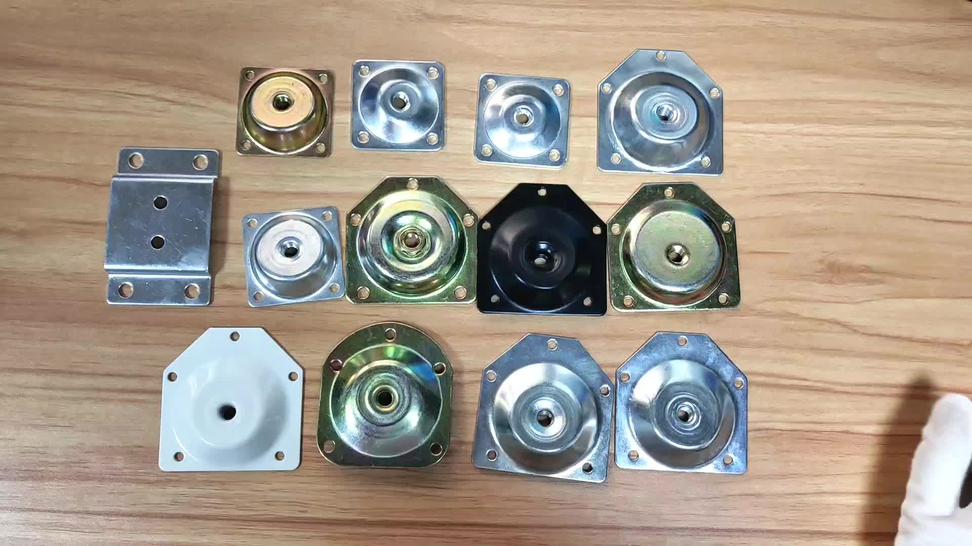 Soild Wood Universal Sofa Legs Plates M8 Furniture Closet Bed Feet