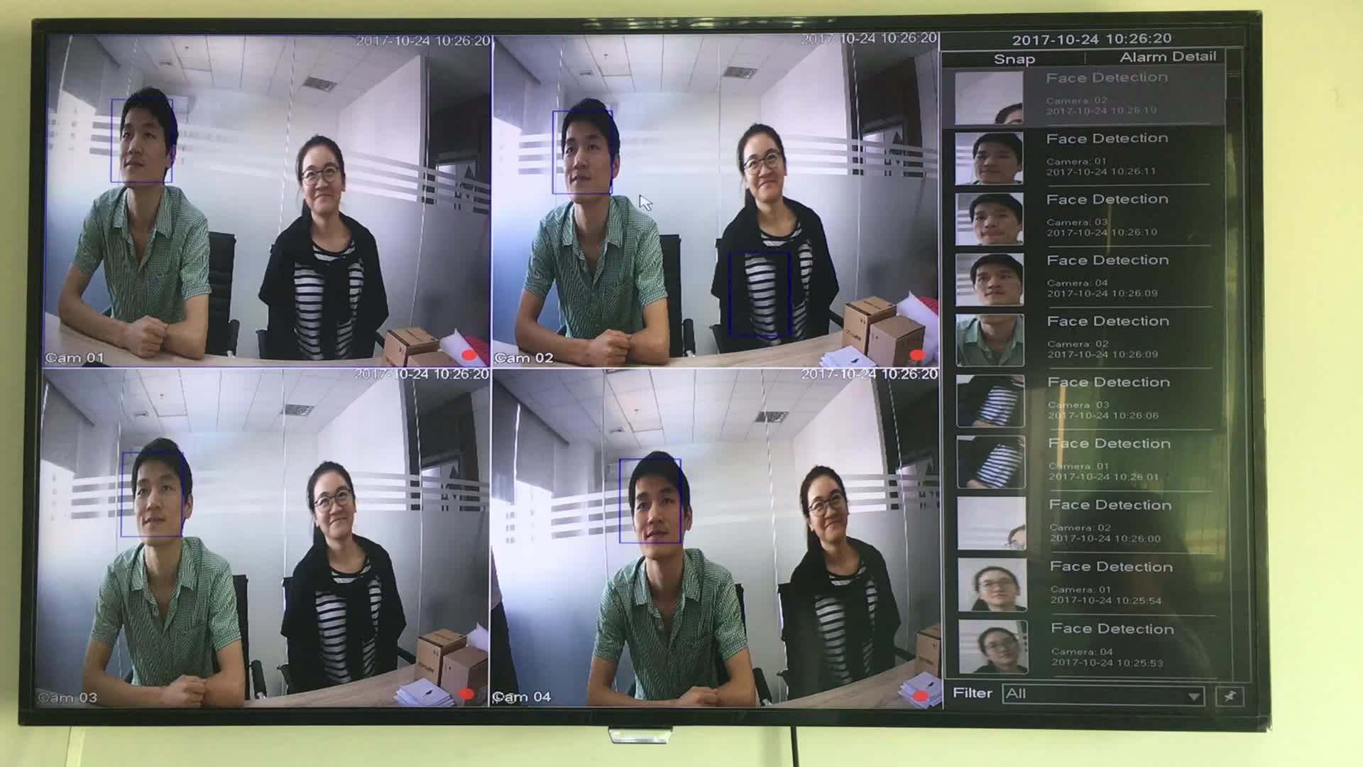 Motion Tracking Cctv Camera 1080p Surveillance Poe Dvr Kit Buy Camera