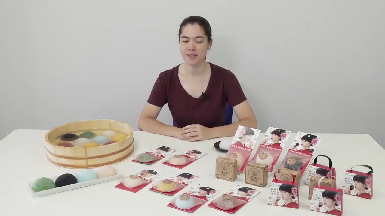 Japanese Bath Sponges Fashion High Quality Original Konjac Natural Sponge For Healthy Skin Buy