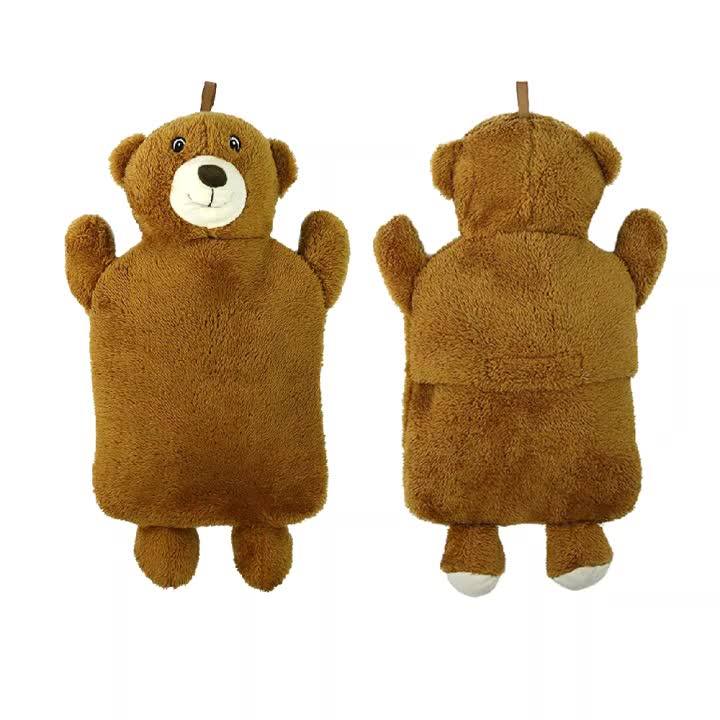 Carton Rubber Bag Teddy Bear 2 Liter Hot Water Bottle Cover Buy 2