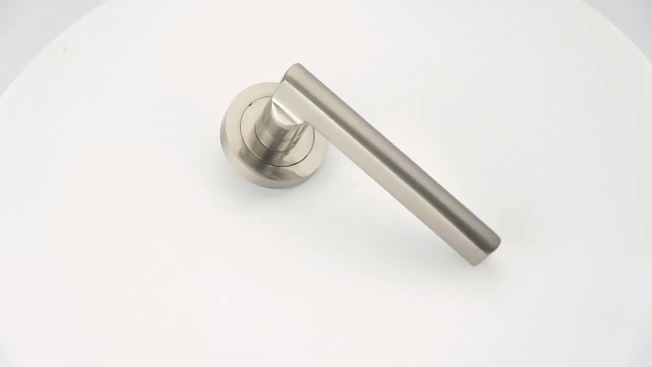 Filta Straight Bar Hardware Lever European Style Door Handle Lock