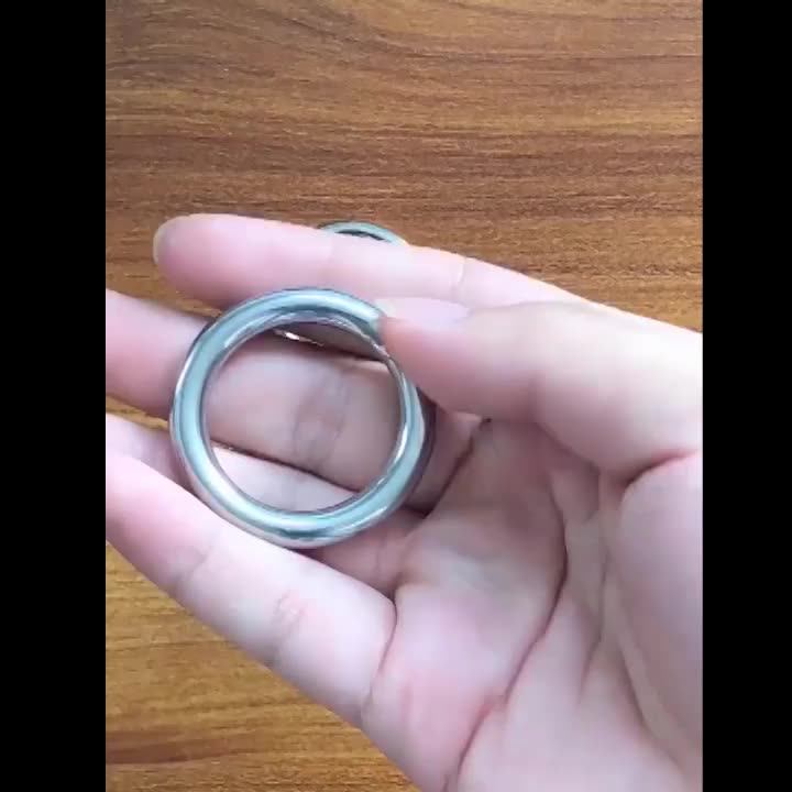 Sourcing Map Edelstahl O-Ringe 80mm - 3 Stück Mehrzweck Ringe