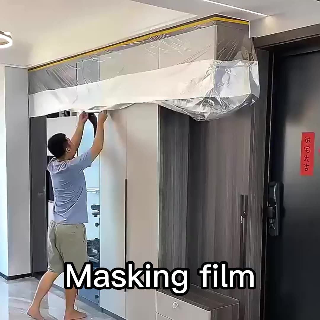Masking Tape Masking Film Dustproof Painting Masking Film Tape 110