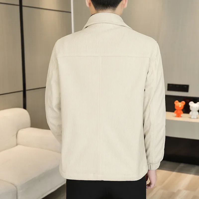 Demi-season trend warm fashionable jacket for leisure, Korean style
