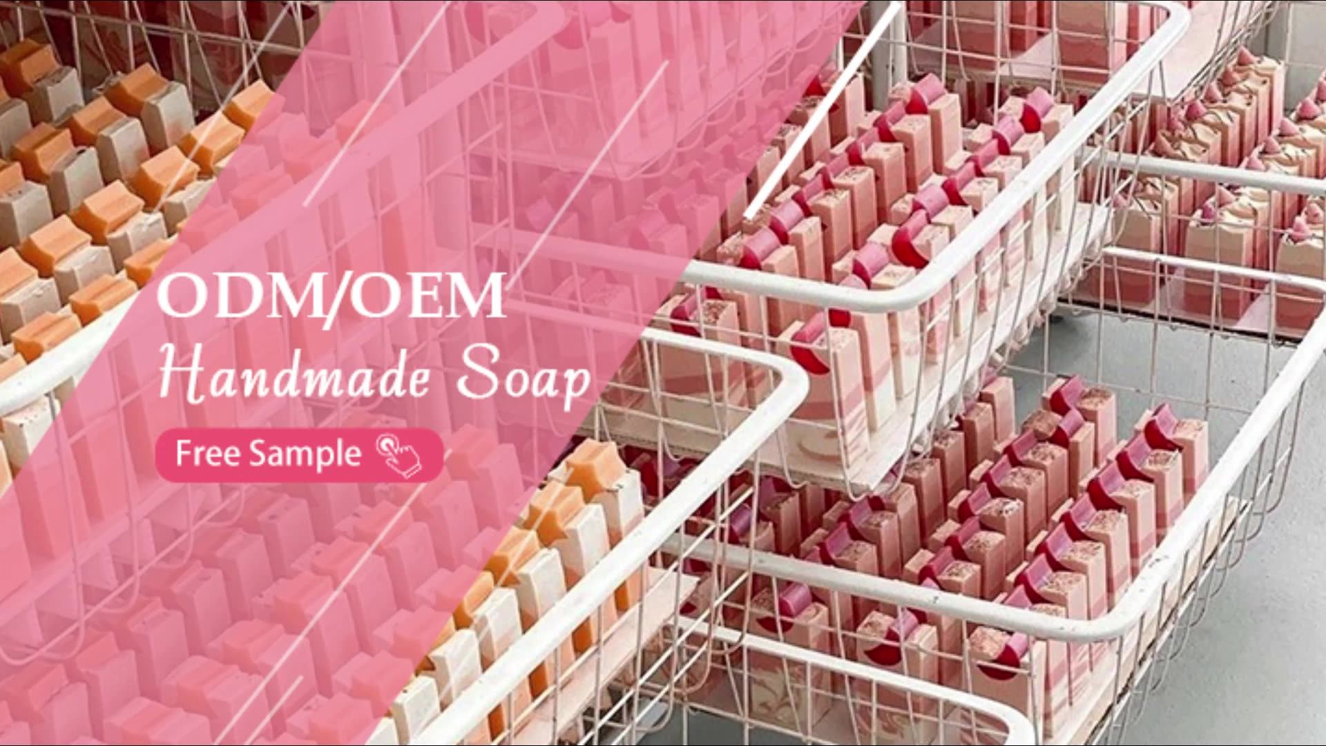 Customizable Pattern Soap Handmade Skin Care Savon Soap Body Facial