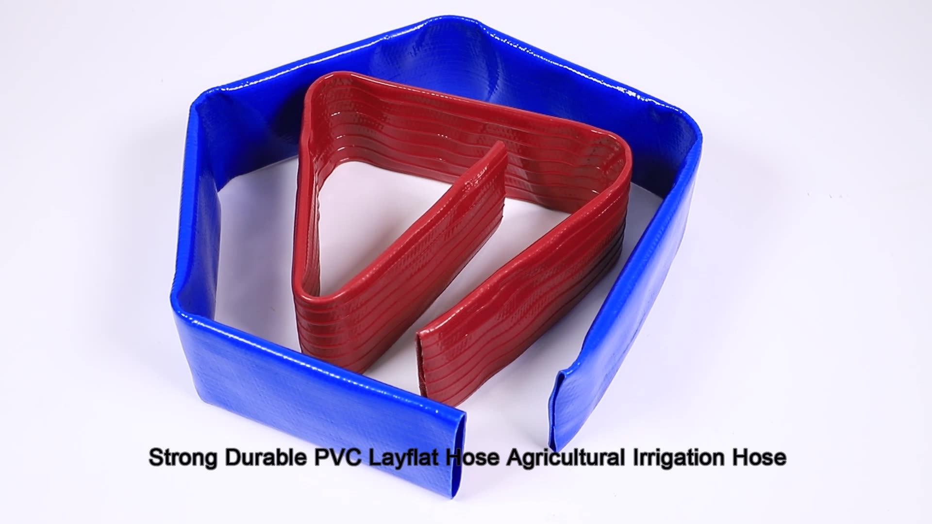 Blue Flexible Pvc Lay Flat Pipe/ Pvc Layflat Discharge Hose Buy Pvc