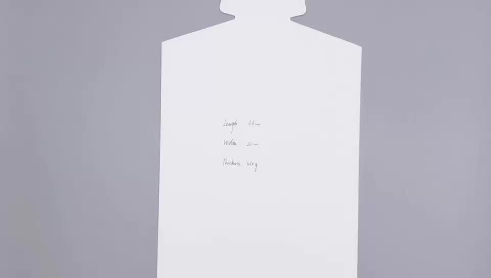 450gsm Customize Size Single White With Grey Back Mens Shirt Packing