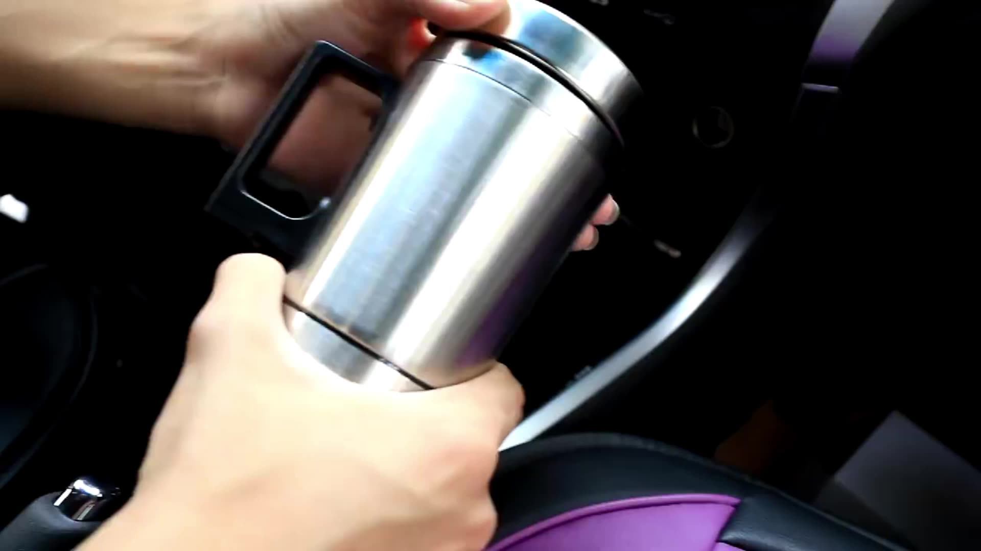 Popular Creative 12v Electric Kettle For Car Stainless Steel Car
