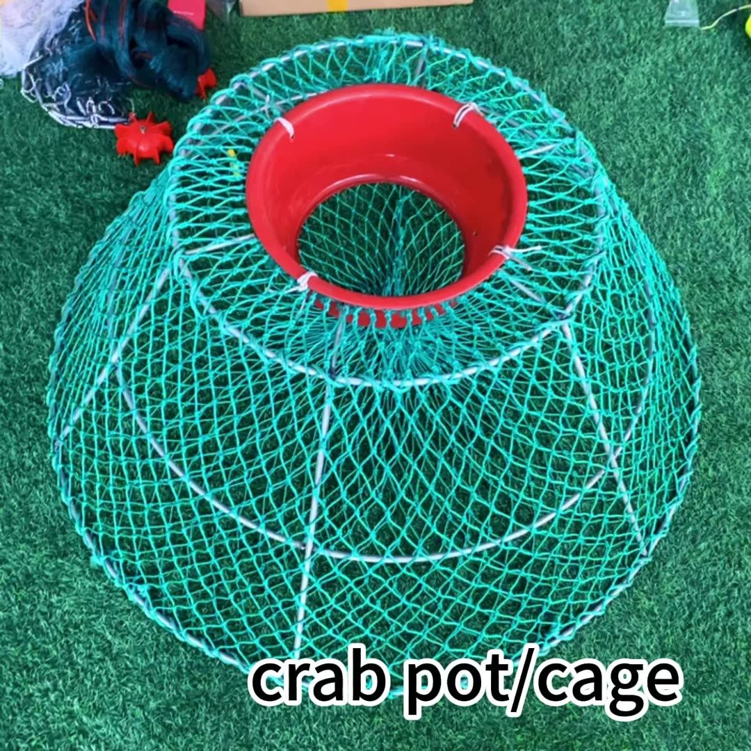 High Quality Commercial Welding Type String Trap King Crab Cage For