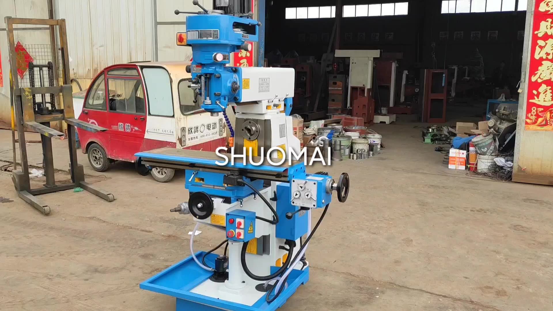 Zx7550s Variable Speed High Precision Cnc Milling Machine - 3 Axis