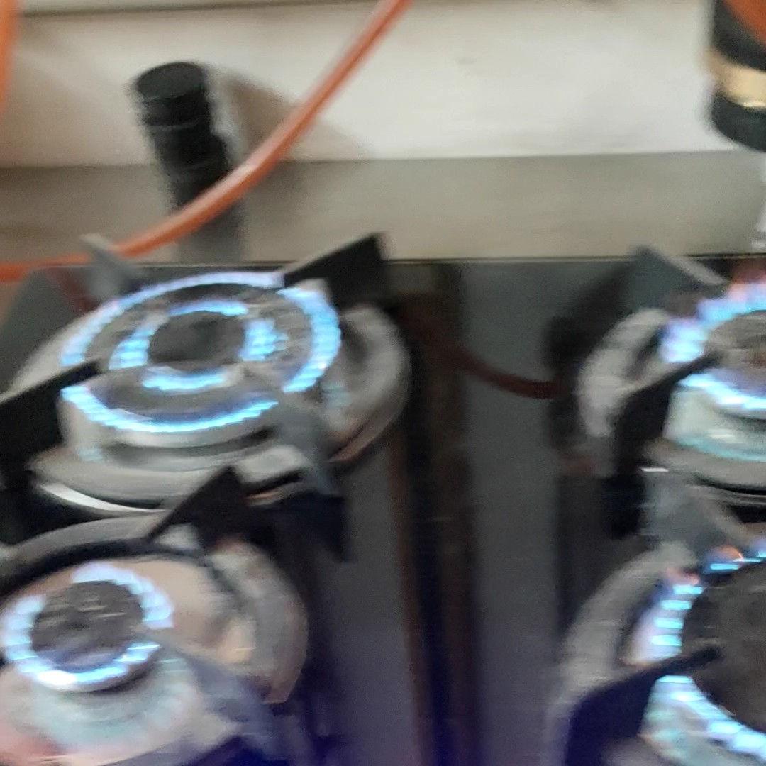 Part Cook Cover Top Body Auto Ignition Battery Gas 2 Burner Stove Hob