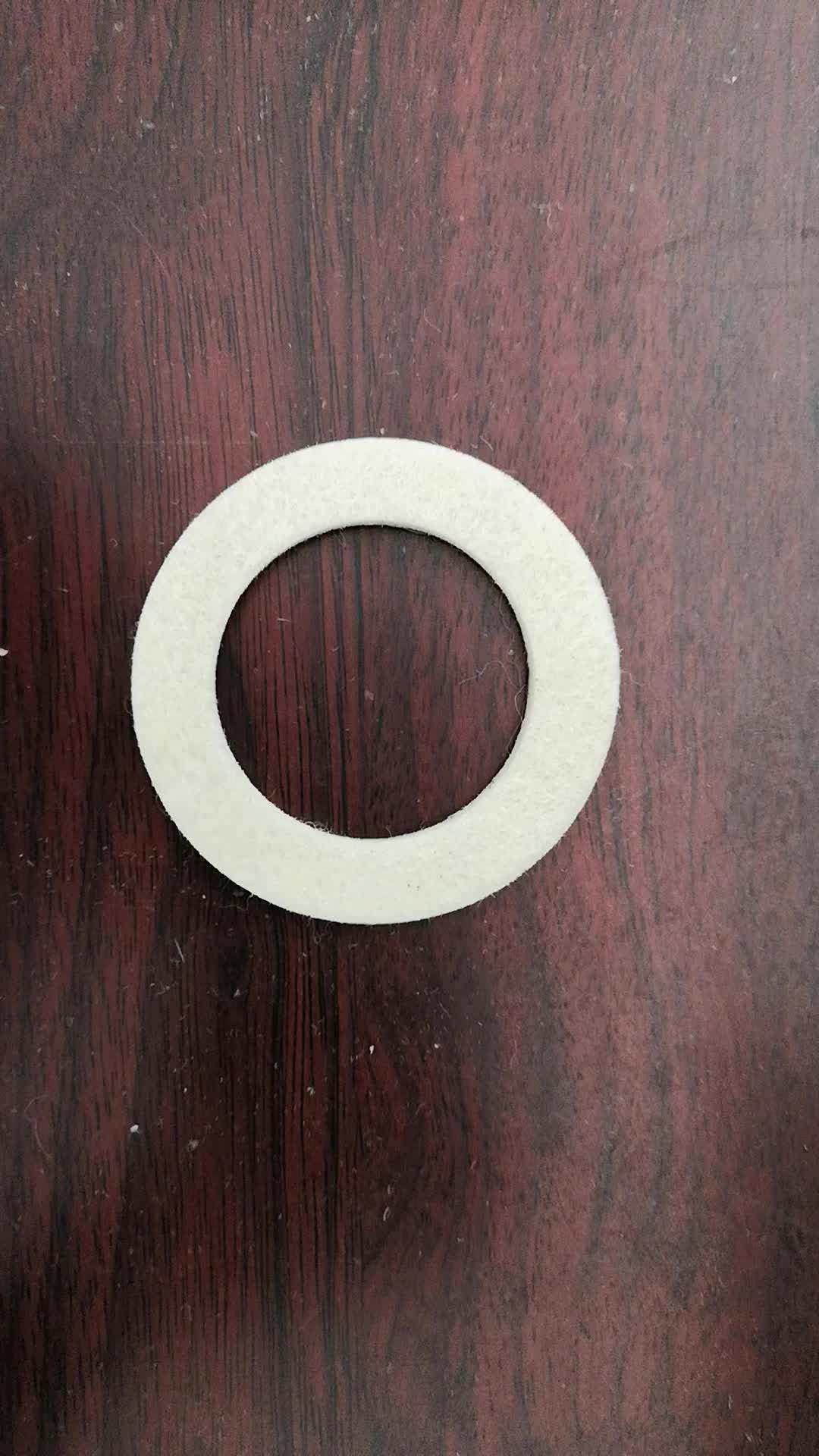 Custom Felt Wool Oring Seal Gaskets Washers Buy Felt Gaskets Ring