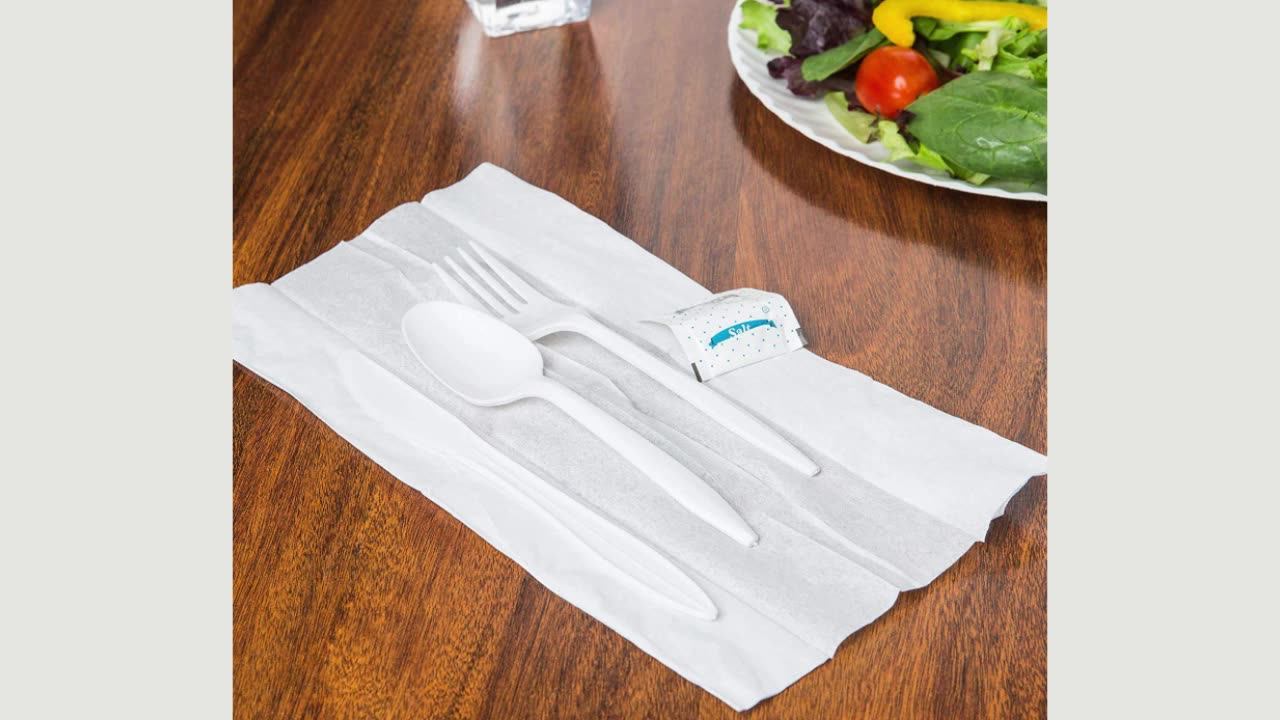 Oem Pp/ps/pla Flatware Cutlery Sets,Flight Plastic Spoon Fork And Knife