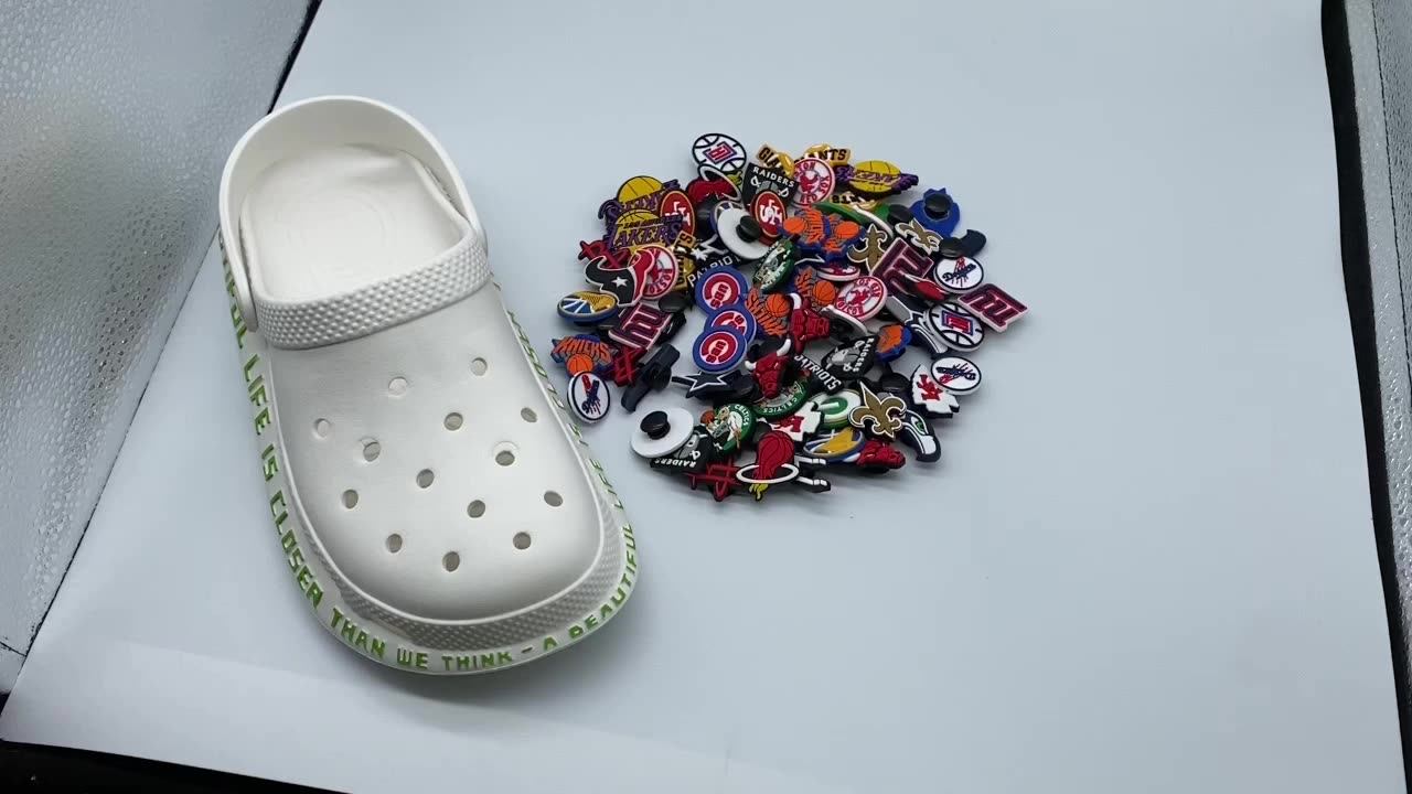 Manufacturer Wholesale Custom 2022 Pvc Shoe Decorations Designer Croc