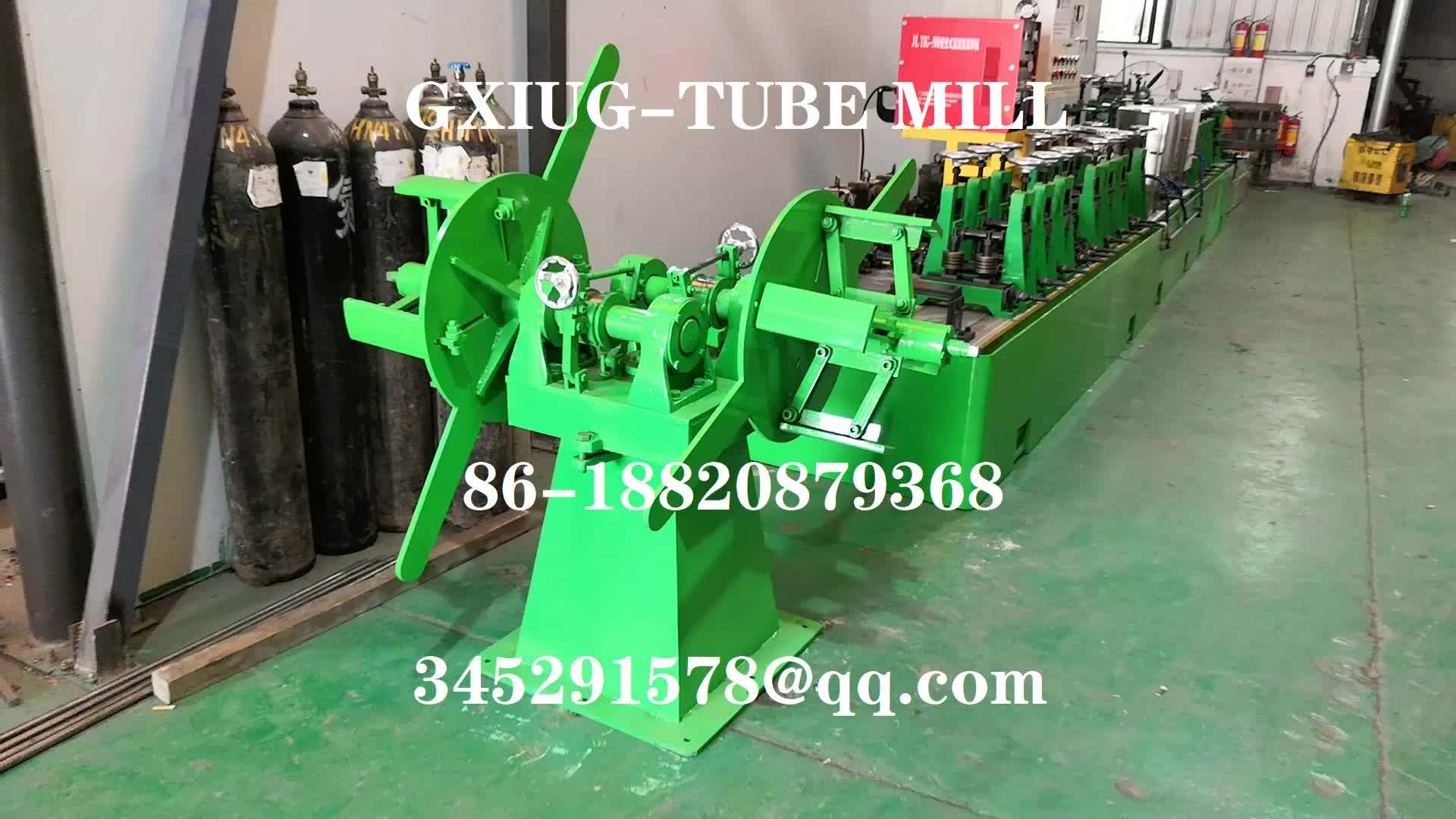 Gxg Technology Stainless Steel Pipe Manufacturing Machine Buy Stainless Steel Pipe Machine