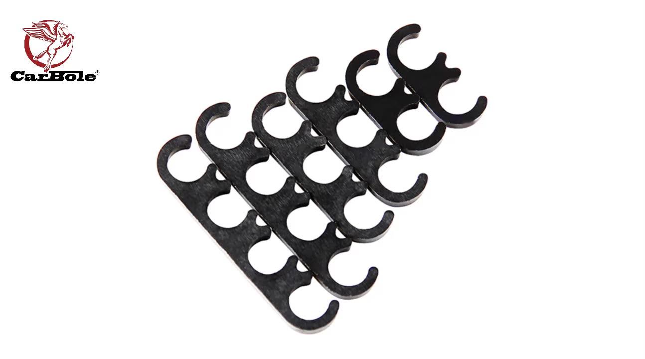 7mm & 8mm Blue Plastic Spark Plug Wire Separators - Keeps Wires Neat For Chevy, Ford & More