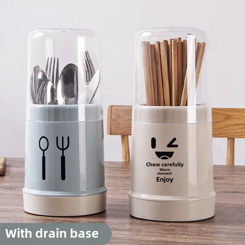 Dust-proof chopsticks cage with lid chopsticks holder kitchen tableware storage box chopsticks basket household chopsticks box storage rack chopsticks bucket