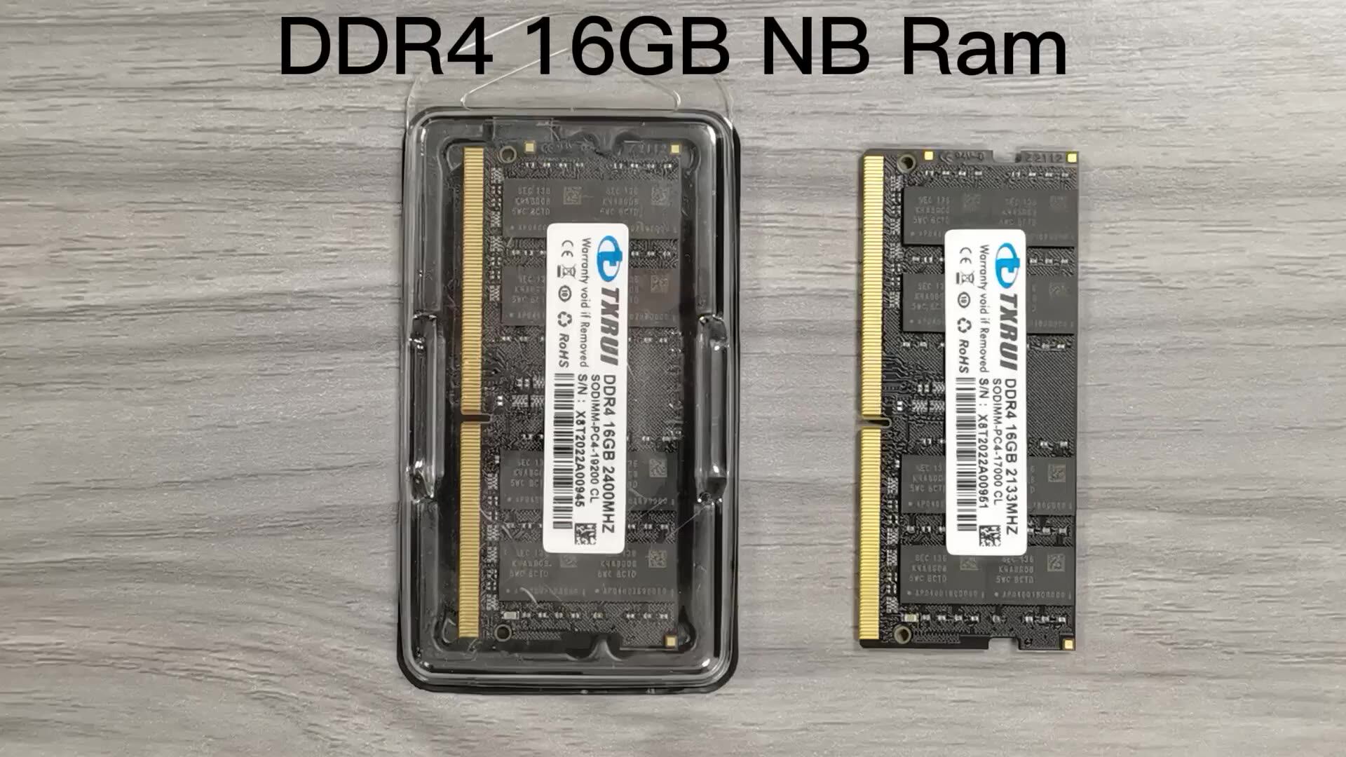 TXRUI 16GB DDR4 2666MHz Laptop Memory RAM - Reliable Upgrade for