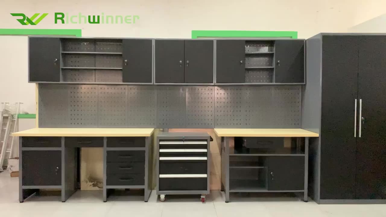 Modular Garage Car And Workbench Multi Functional Storage