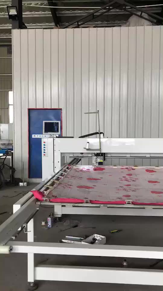 Single Head Quilting Machine Industrial Comforter Sewing Machine Bed