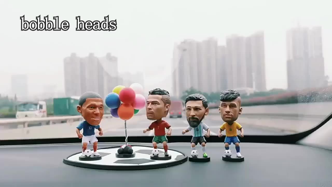 Resin Famous People Figurine Decorative Dashboard Bobblehead Toy