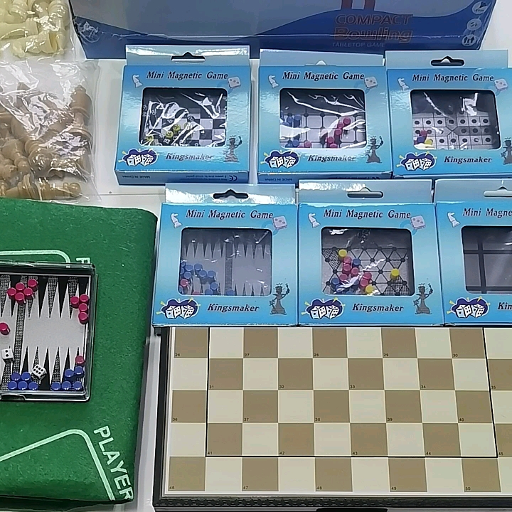 Foldable Plastic Travel Chess Board Game Checkers Buy