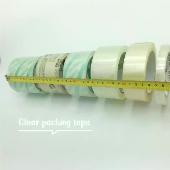 Strong Clear Grip Adhesive Tape Heat Shrink Plastic Tape Carton Sealer